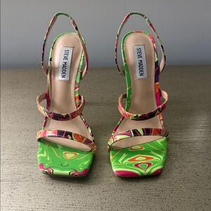 Steve Madden Women's Vibrant Strappy Heels